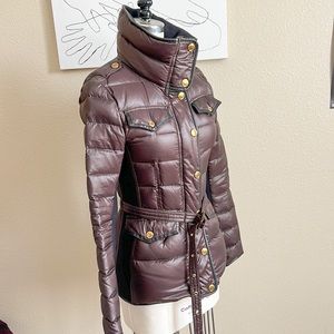 Burberry Brit Puffer Jacket XS Authentic